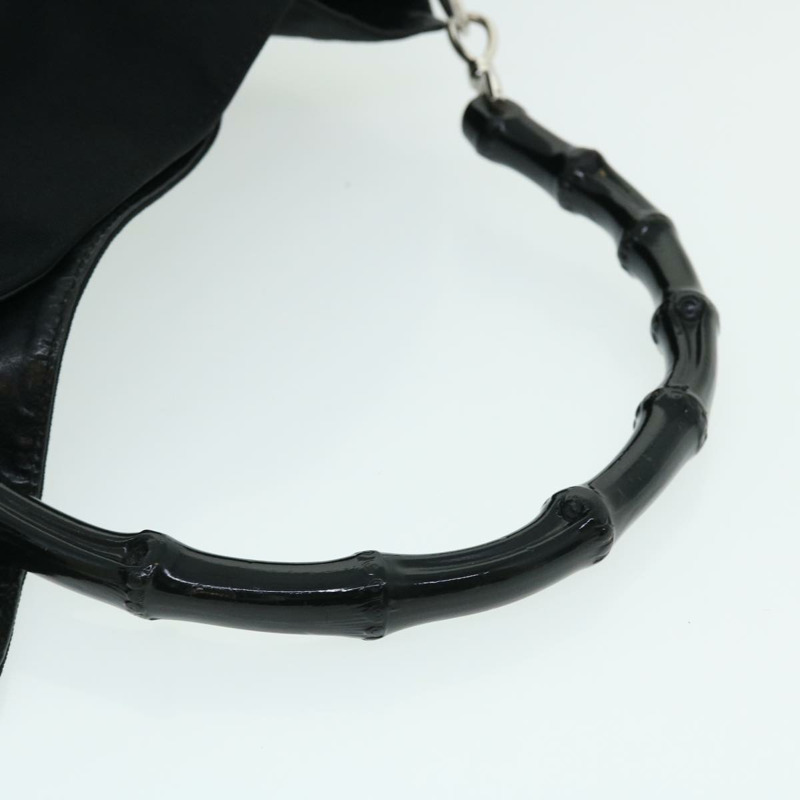 【日本直送】GUCCI 竹節單肩包尼龍 2way 黑色正品 51852-7