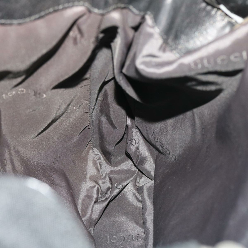 【日本直送】GUCCI 竹節單肩包尼龍 2way 黑色正品 51852-19