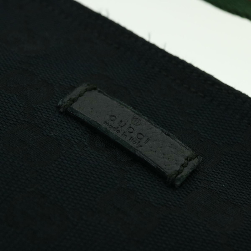 【日本直送】GUCCI GG 帆布 Web Sherry Line 單肩包 黑色 紅色 綠色 189749 正品 yk8345-17