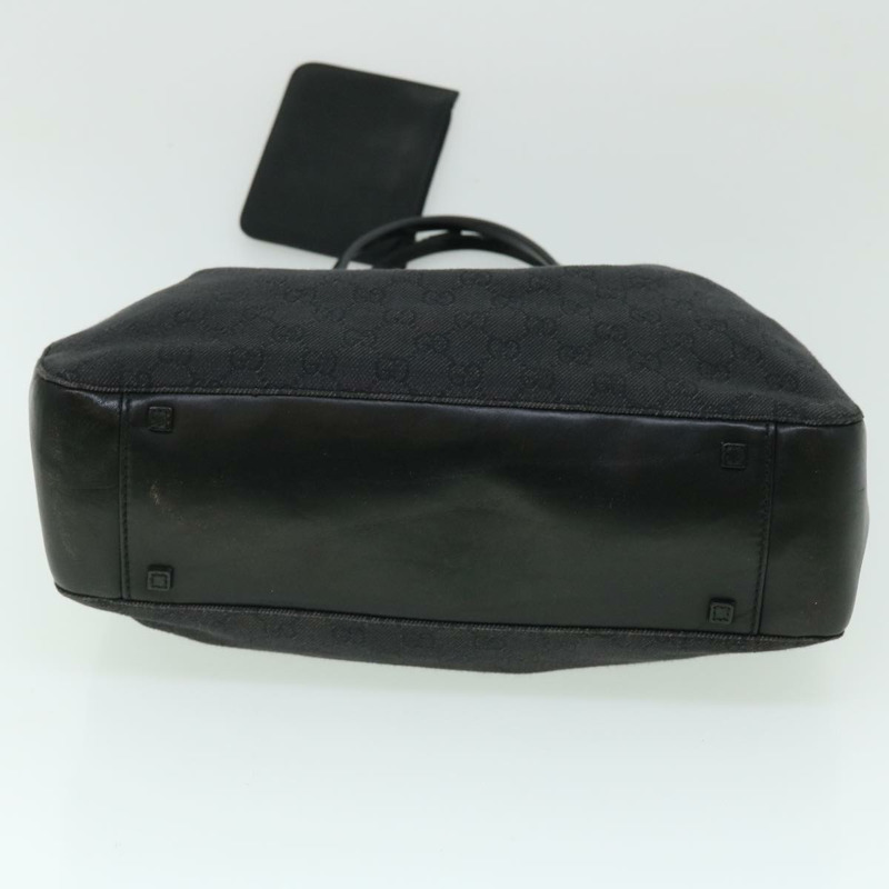 【日本直送】GUCCI GG 帆布手提包黑色 101920 正品 52252-4