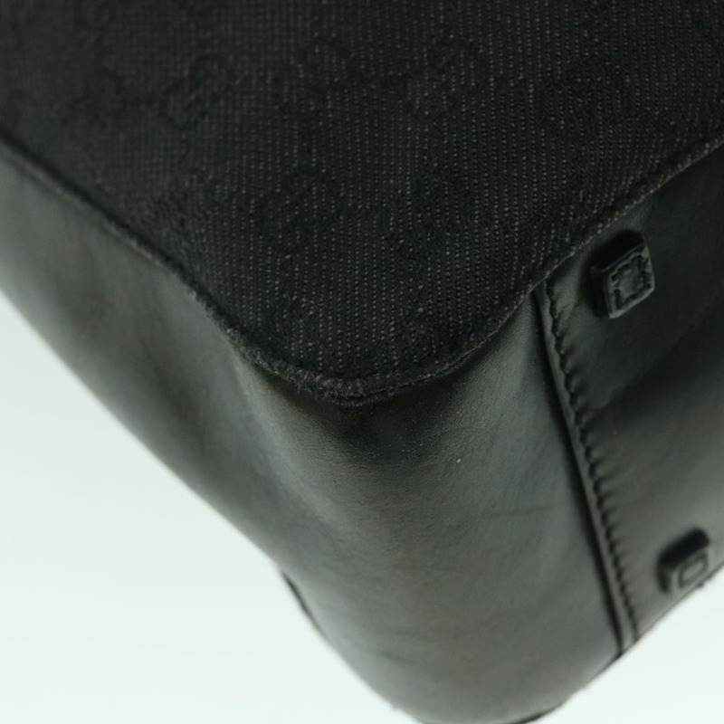 【日本直送】GUCCI GG 帆布手提包黑色 101920 正品 52252-15