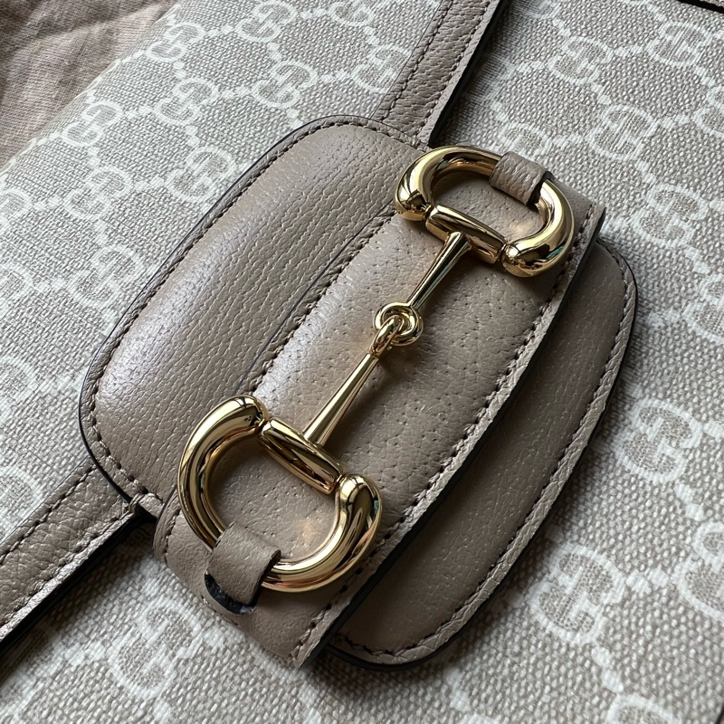 GUCCI HORSEBIT 1955 馬銜扣肩揹袋-3
