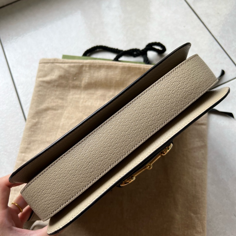 GUCCI HORSEBIT 1955 馬銜扣肩揹袋-5