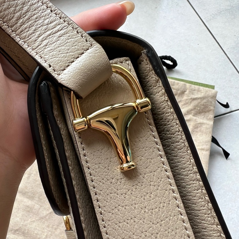GUCCI HORSEBIT 1955 馬銜扣肩揹袋-7
