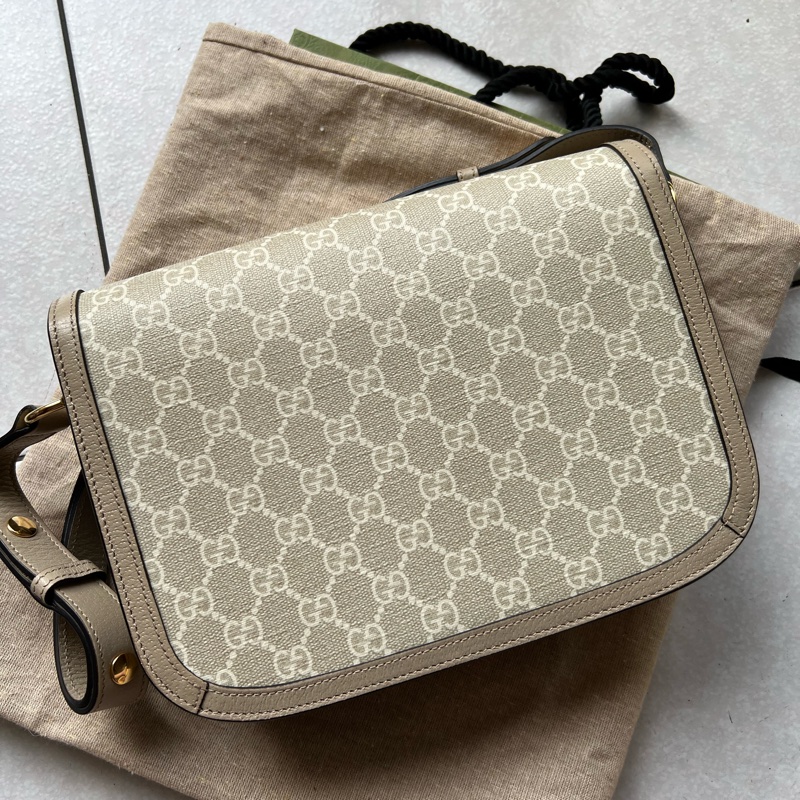 GUCCI HORSEBIT 1955 馬銜扣肩揹袋-12