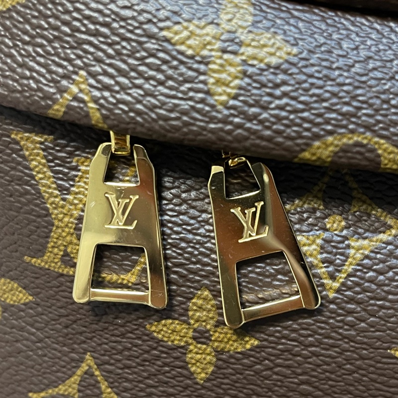 LV 經典Monogram老花小牛皮飾邊拉鍊腰包/胸包/斜背包-17