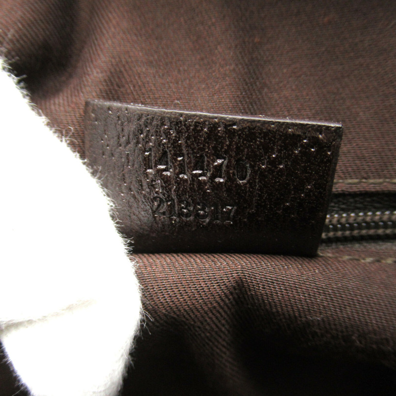 【日本直送】GUCCI Abbey Line 手袋 141470 GG 帆布米色棕色二手女式 GHW-7