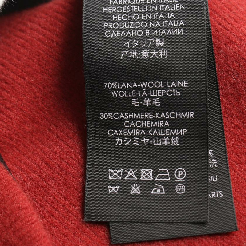 【日本直送】 GUCCI 古馳 斗篷大衣 雨披/斗篷 沃爾 羊絨 紅色 黑色 淺褐色-4