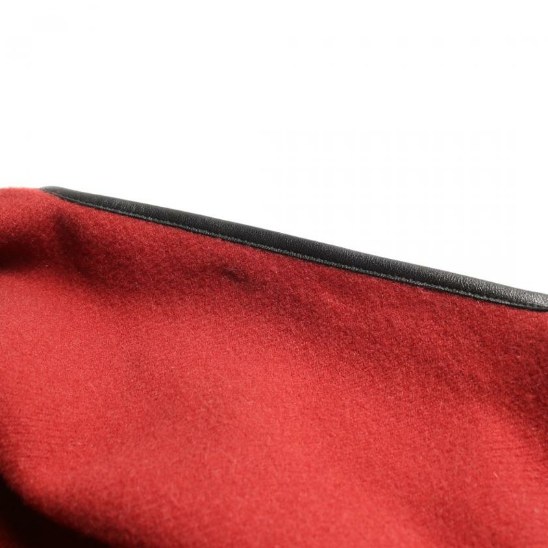 【日本直送】 GUCCI 古馳 斗篷大衣 雨披/斗篷 沃爾 羊絨 紅色 黑色 淺褐色-6