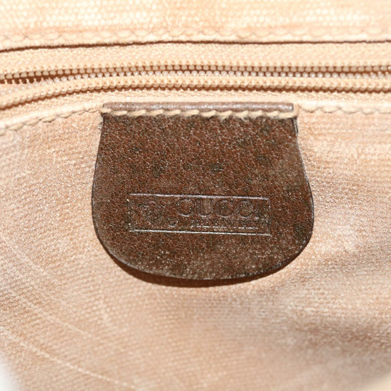 【日本直送】GUCCI GG 帆布 Web Sherry Line 單肩包 PVC 皮革米色紅色正品 ep1504-17