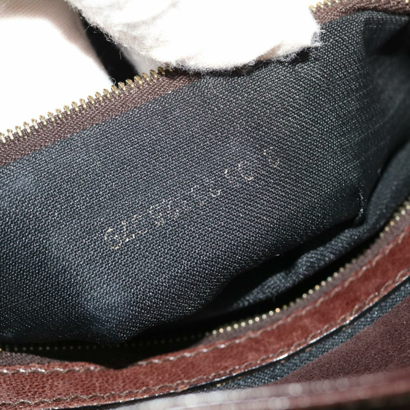 【日本直送】FENDI Mamma Baguette 單肩包絨面革棕色正品 ki3319-10