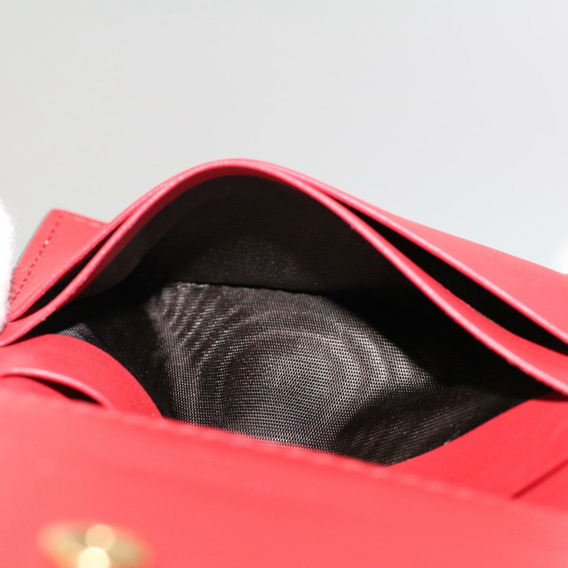 【日本直送】GUCCI GG 帆布櫻桃木錢包 PVC 皮革米色 476050 正品 th3983-15