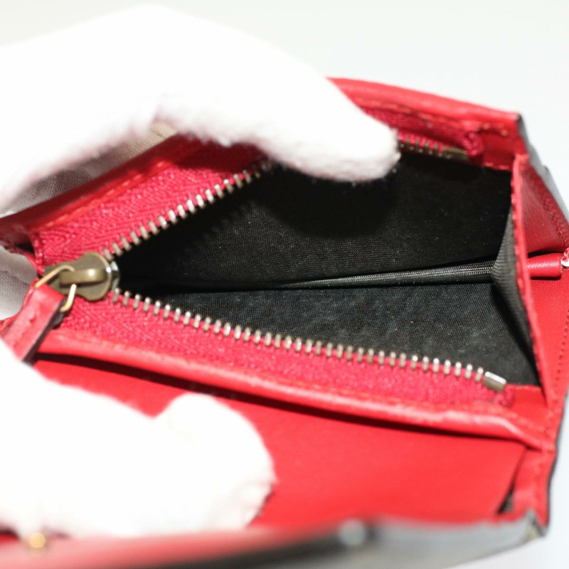 【日本直送】GUCCI GG 帆布櫻桃木錢包 PVC 皮革米色 476050 正品 th3983-19