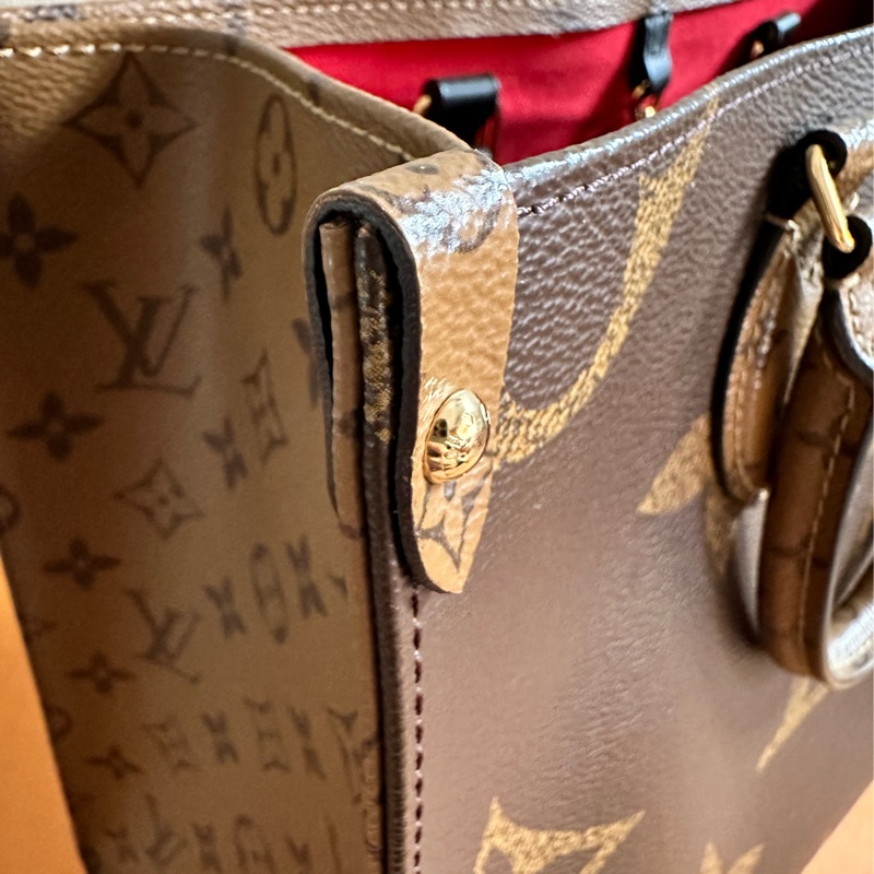 LV 老花 OnTheGo MM（中號）手提肩背兩用-6