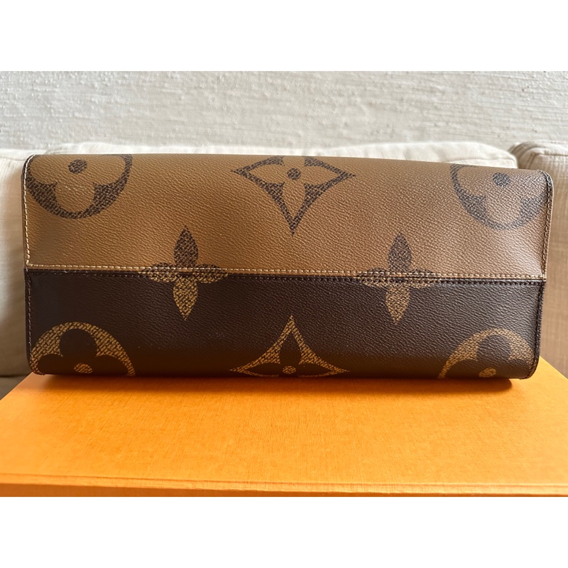 LV 老花 OnTheGo MM（中號）手提肩背兩用-9