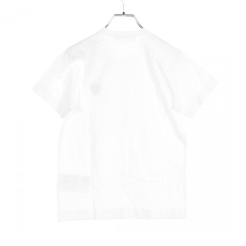 【日本直送】 PLAY COMME des GARCONS 玩 康美 德斯 加康斯 T恤 心型貼片 棉布 白色-1