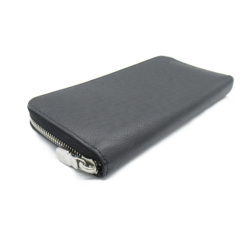 【日本直送】路易威登 Zippy 皮夾垂直圓長皮夾 M30503 Taiga 皮革黑黑二手男女通用-3