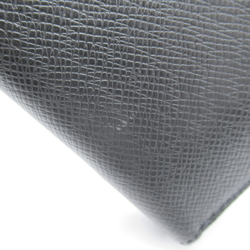 【日本直送】路易威登 Zippy 皮夾垂直圓長皮夾 M30503 Taiga 皮革黑黑二手男女通用-10