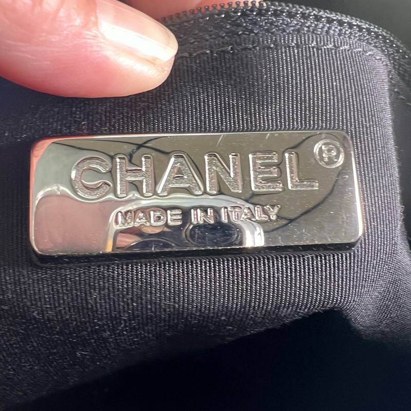 香奈兒鱷魚壓紋中號流浪包-18