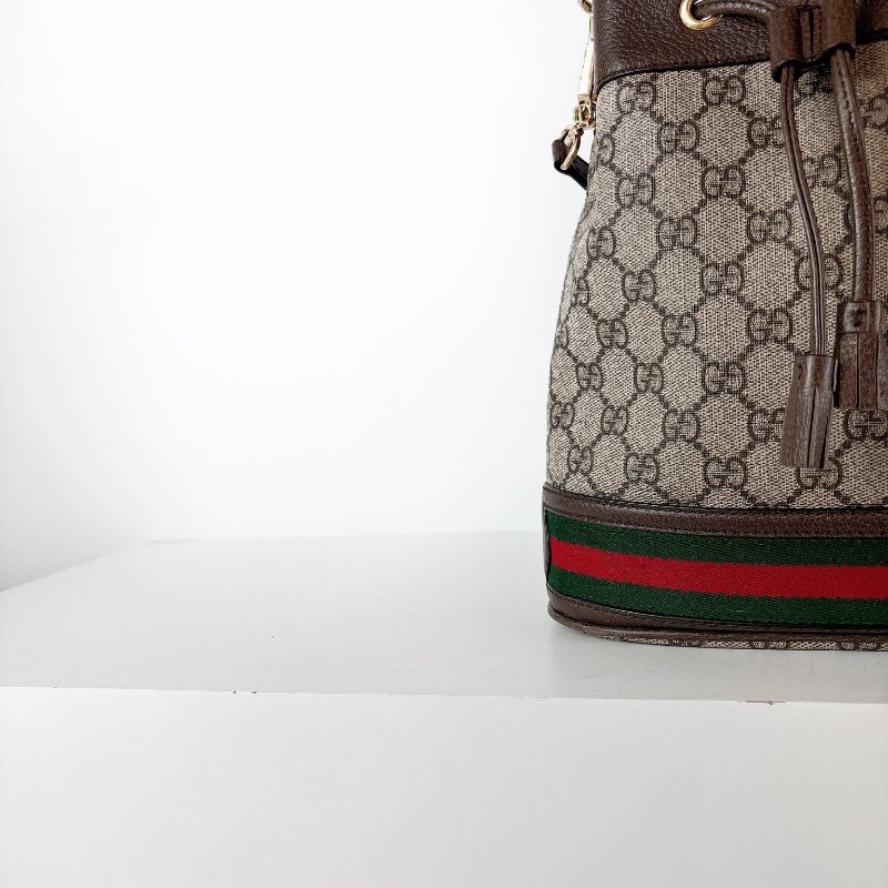 Gucci Ophidia 經典水桶包 中號-7