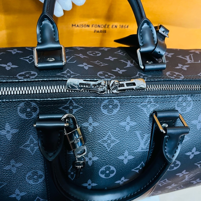 Louis Vuitton Keepall 45 旅行包 （M40569#新款晶片款）-2