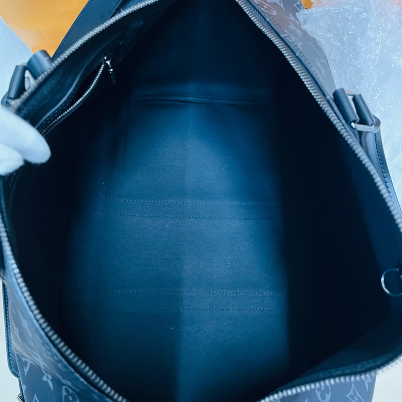 Louis Vuitton Keepall 45 旅行包 （M40569#新款晶片款）-17