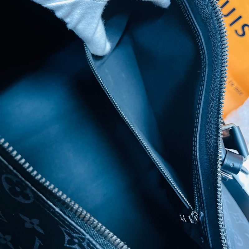 Louis Vuitton Keepall 45 旅行包 （M40569#新款晶片款）-18