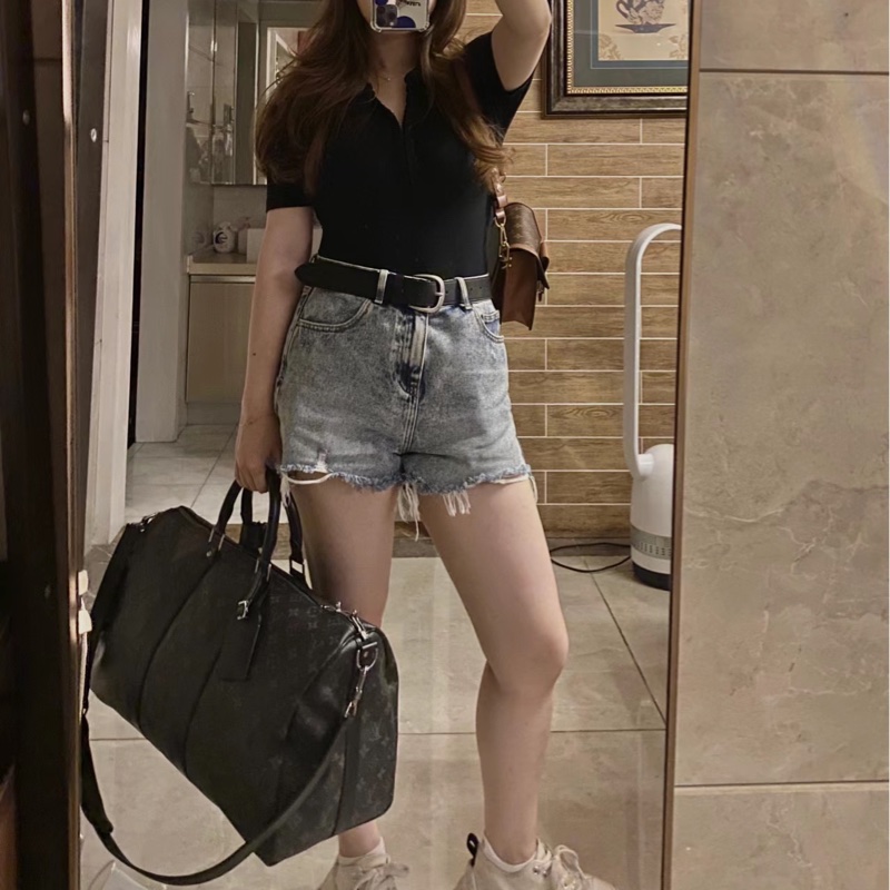 Louis Vuitton Keepall 45 旅行包 （M40569#新款晶片款）-31