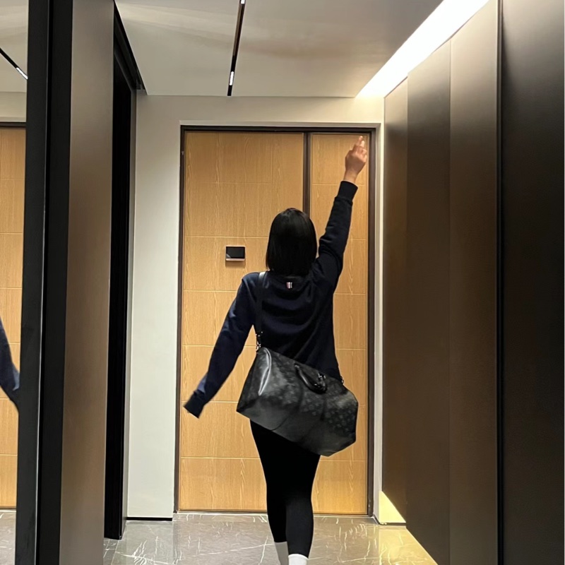 Louis Vuitton Keepall 45 旅行包 （M40569#新款晶片款）-34