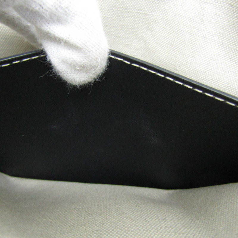 【日本直送】Burberry HORSEFERRY 印花棉帆布腰包 8038902 男士，女士帆布，皮革斜背包黑色，灰白色-7