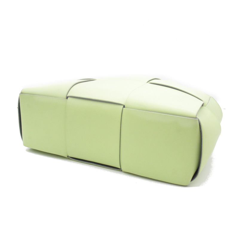 【日本直送】BOTTEGA VENETA 中型 Arco 托特包 intrecciato 609175 小牛皮 淡綠色-3