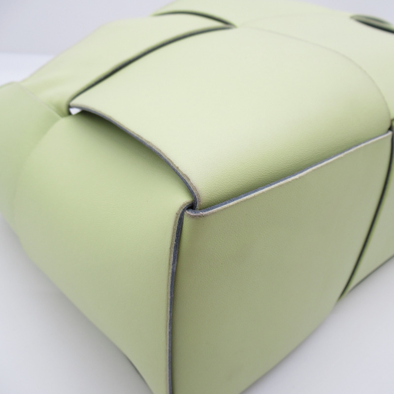 【日本直送】BOTTEGA VENETA 中型 Arco 托特包 intrecciato 609175 小牛皮 淡綠色-7