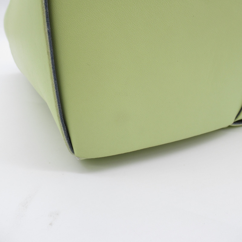 【日本直送】BOTTEGA VENETA 中型 Arco 托特包 intrecciato 609175 小牛皮 淡綠色-8