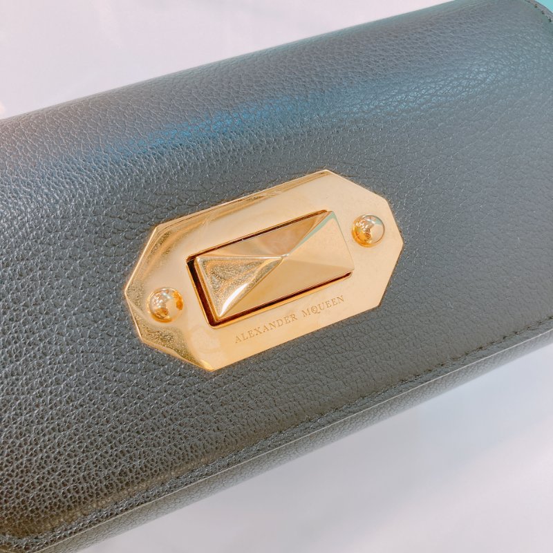 Item19 Alexander Wang 亞歷山大王 盒子 兩用包 牛皮 Box Bag Calfskin Black x GHW-12