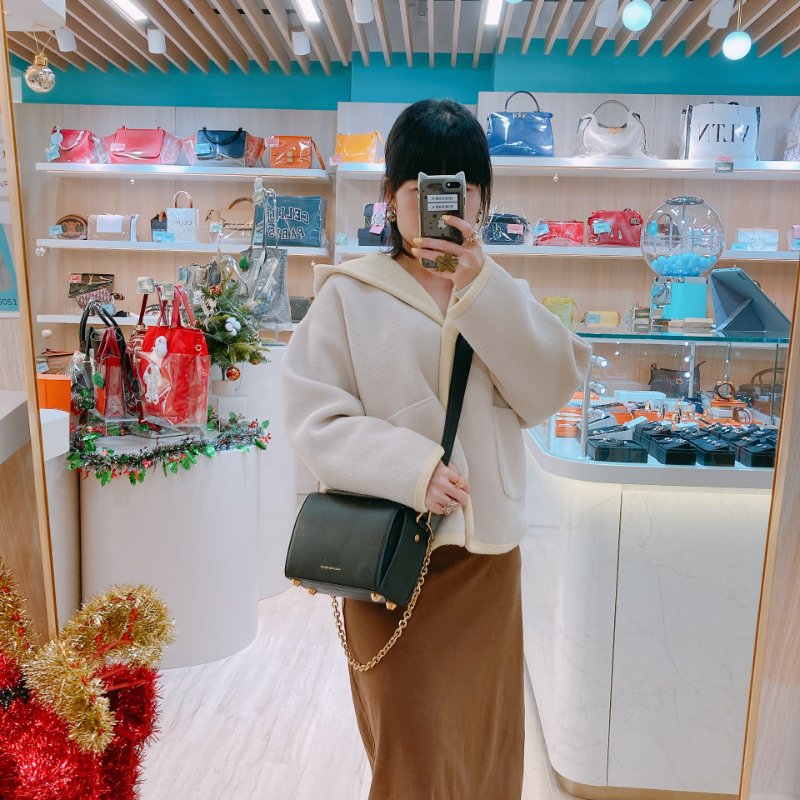 Item19 Alexander Wang 亞歷山大王 盒子 兩用包 牛皮 Box Bag Calfskin Black x GHW-19