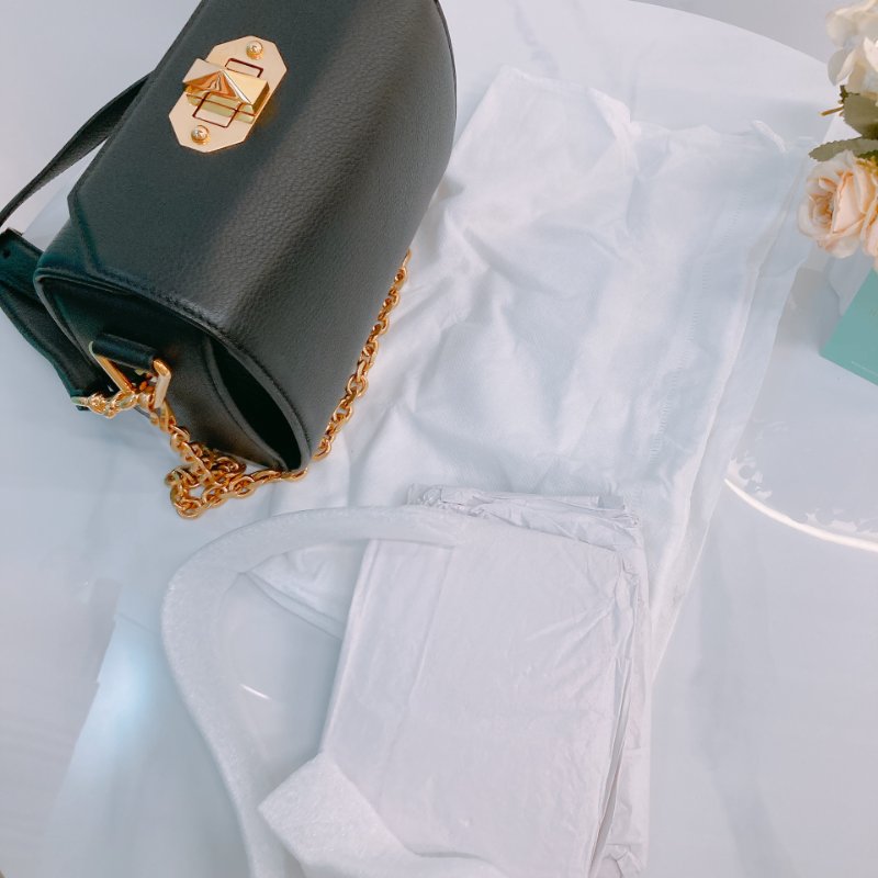 Item19 Alexander Wang 亞歷山大王 盒子 兩用包 牛皮 Box Bag Calfskin Black x GHW-20