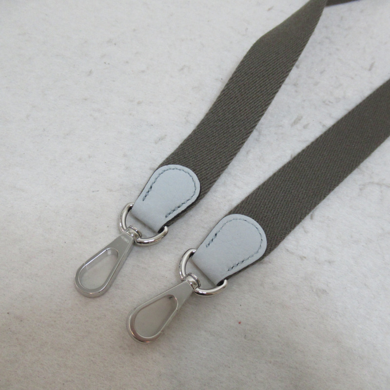 【日本直送】HERMES Evelyne 亞馬遜 3PM 單肩包 Clemence 皮革 藍色 淺色 二手 B SHW-7