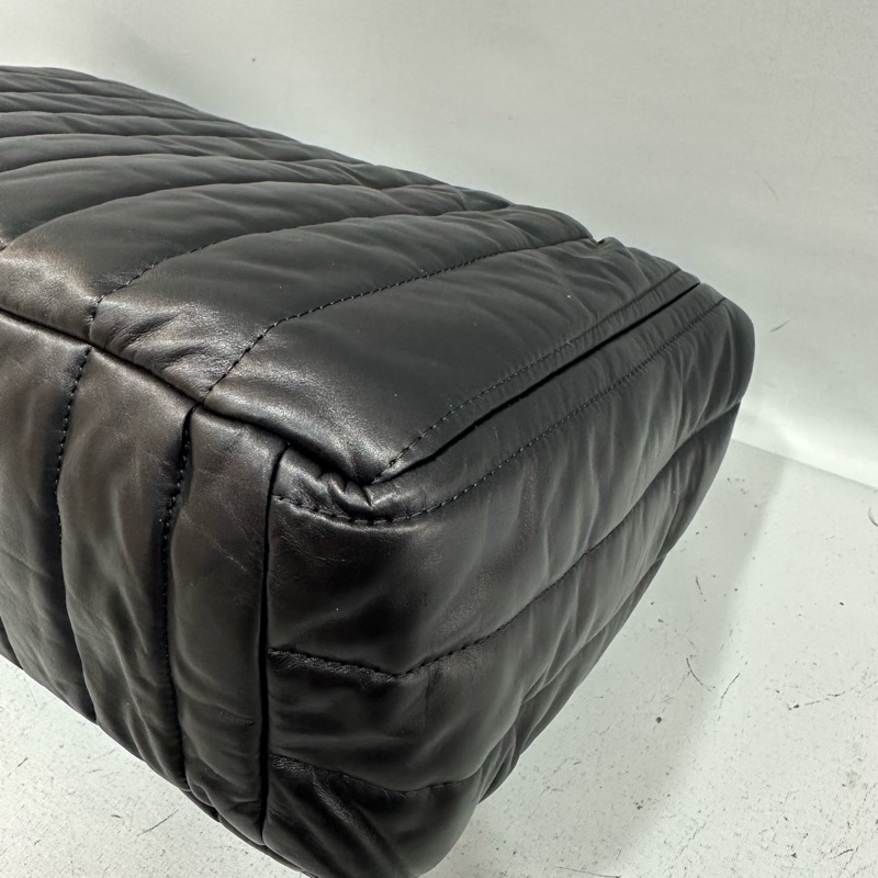 Hoshi同款🐯Balenciaga 765945黑牛皮銀釦Monaco斜背包中號-33