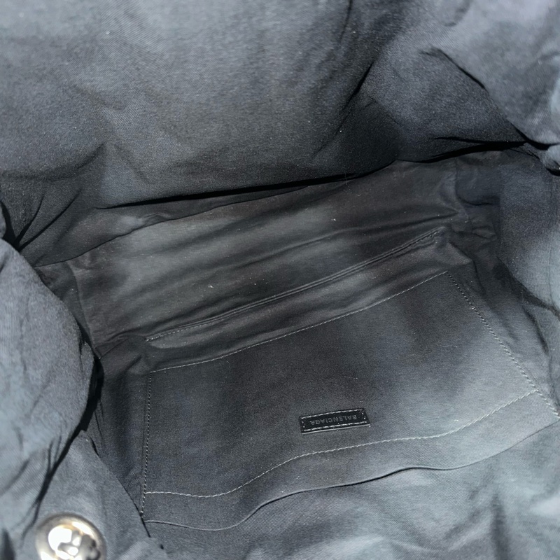 Hoshi同款🐯Balenciaga 765945黑牛皮銀釦Monaco斜背包中號-61