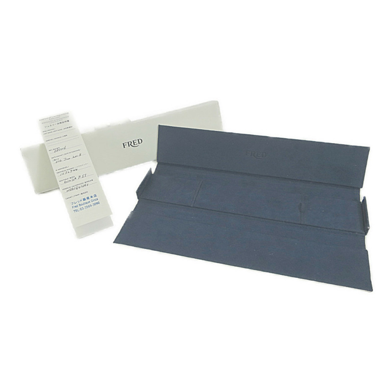 【日本直送】Fred Force 10 大不銹鋼、黃金 (18K) 無石吊飾手鍊 金色-7