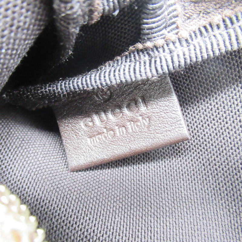 【日本直送】GUCCI 拉鍊錢包 203355 帆布 棕色 二手-4