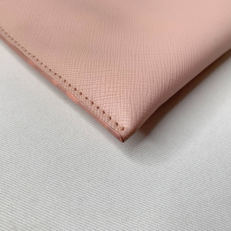 PRADA 防刮牛皮手拿單肩包-11