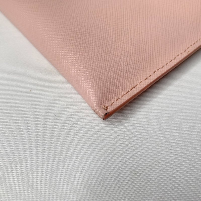 PRADA 防刮牛皮手拿單肩包-12