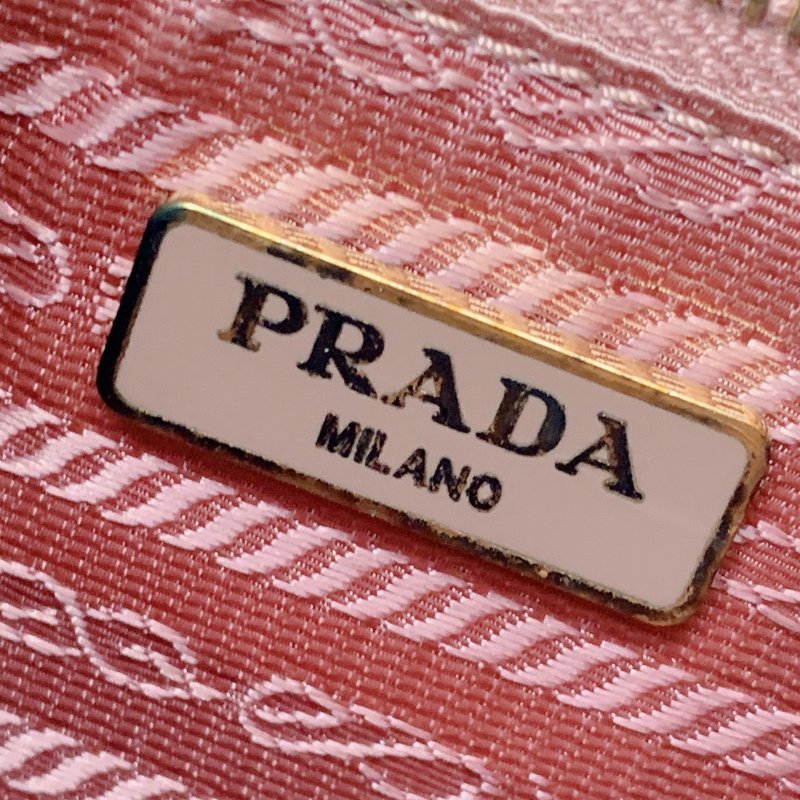 PRADA 防刮牛皮手拿單肩包-14