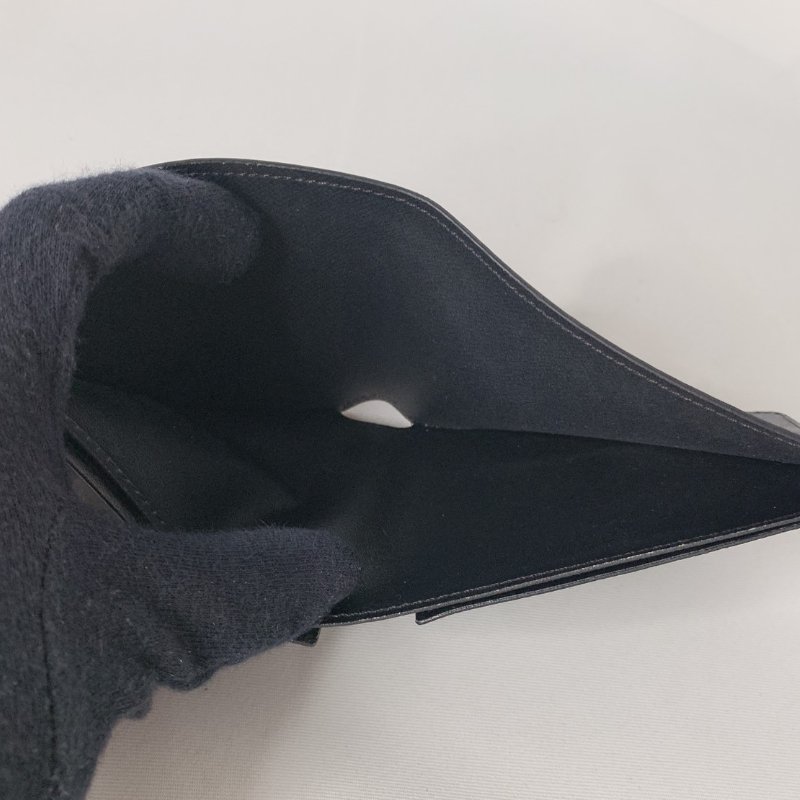 LV SLENDER 黑花短夾-8