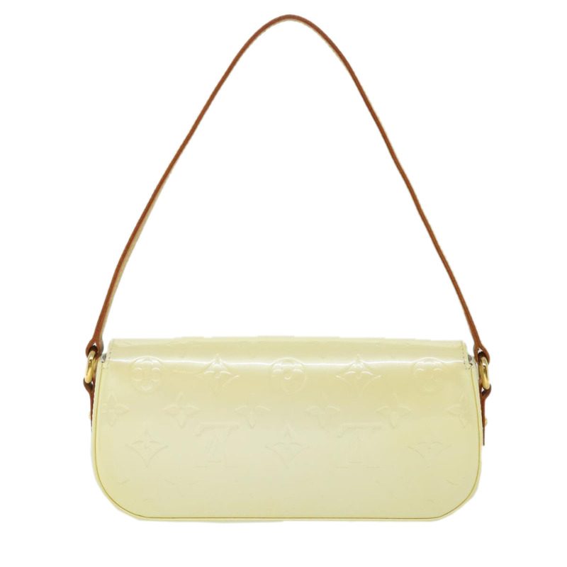 【日本直送】路易威登 Monogram Vernis Malibu Street 肩背包 Perle M91507 正品 53060-1