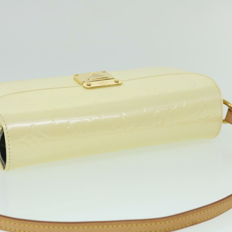 【日本直送】路易威登 Monogram Vernis Malibu Street 肩背包 Perle M91507 正品 53060-5