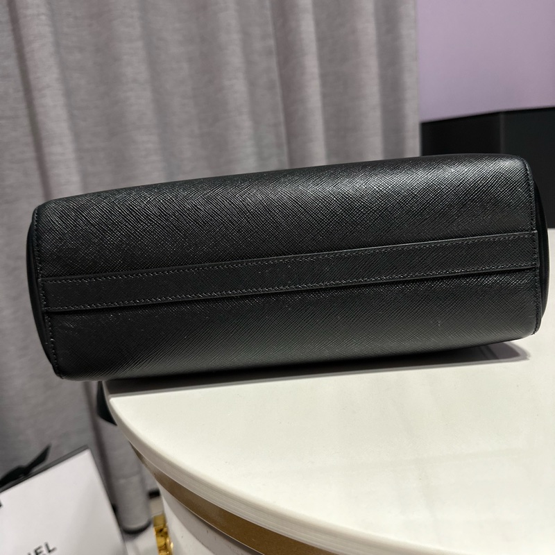 《二手》PRADA防刮皮 手提斜背2用包-10