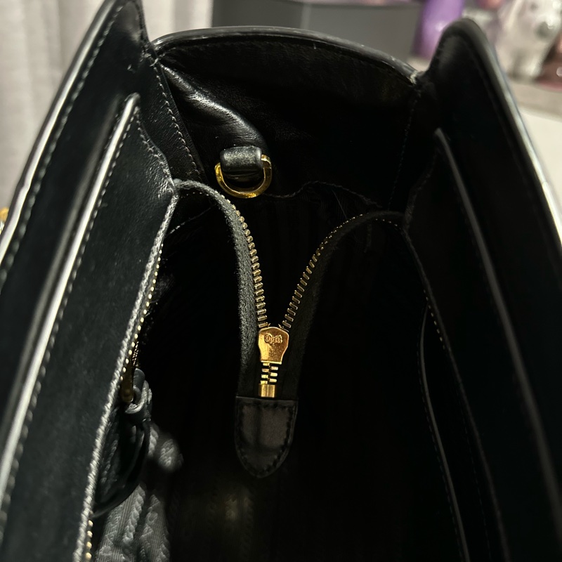 《二手》PRADA防刮皮 手提斜背2用包-17