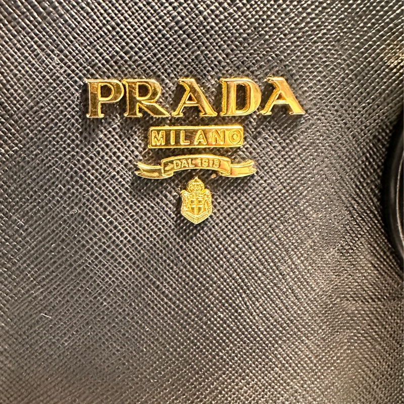 《二手》PRADA防刮皮 手提斜背2用包-20